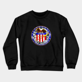 apollo 16 mission artwork Crewneck Sweatshirt